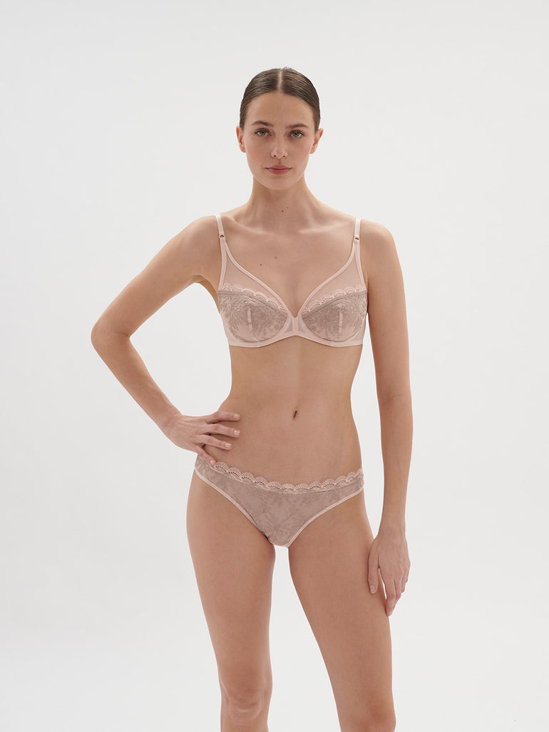 Singuliere Bikini Panty Petal Powder Simone Perele