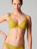 Candide Underwire Plunge Bra Matcha Simone Perele