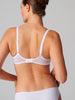 Opaline Triangle 3D Demi Bra White Simone Perele