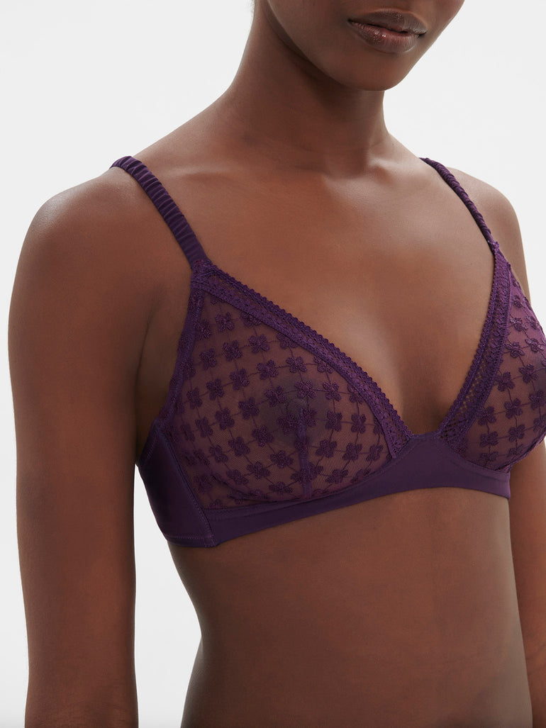 Hortense Bralette Euphoria Purple Simone Perele