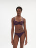 Hortense Sheer Demi Bra Euphoria Purple Simone Perele