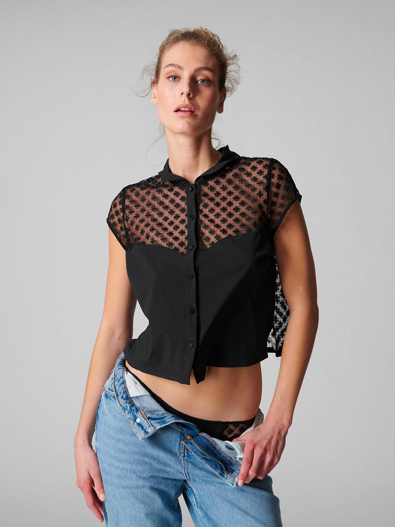 Hortense Top Black Simone Perele