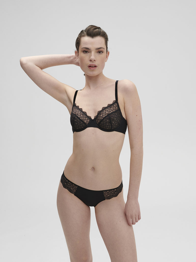 Escale Bikini Panty Black Simone Perele