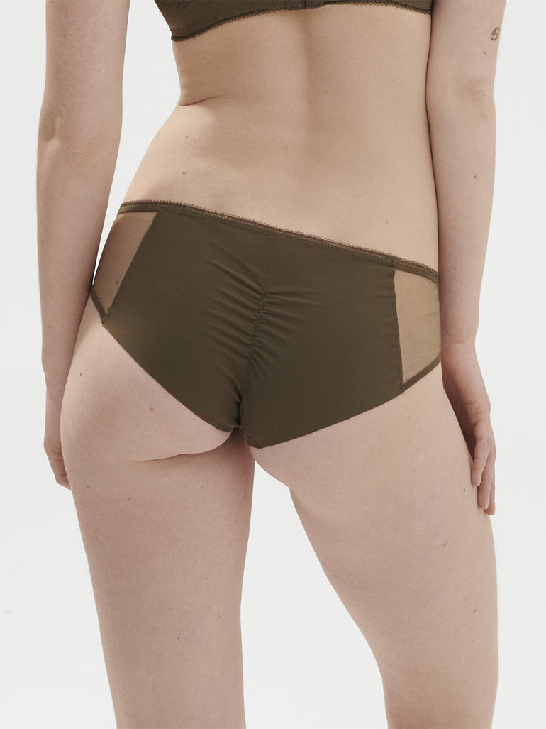 Amazone Boyshort Panty Nomad Green Simone Perele