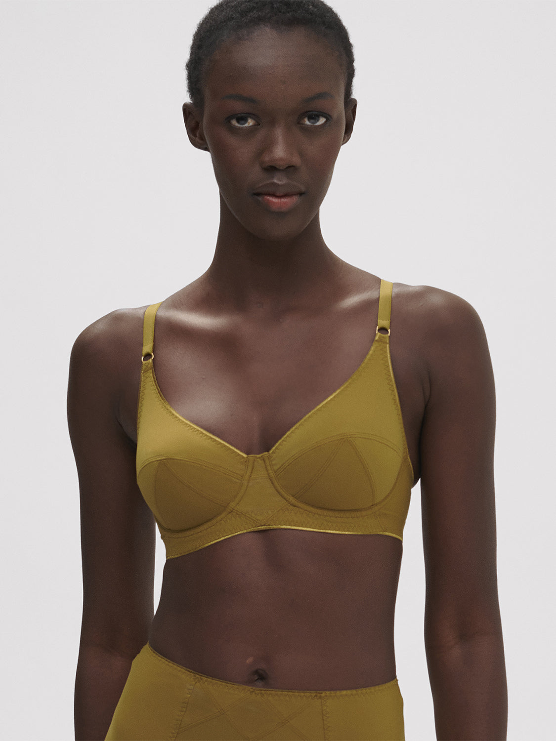 Artifice Underwire Plunge - Bronze – Simone Pérèle