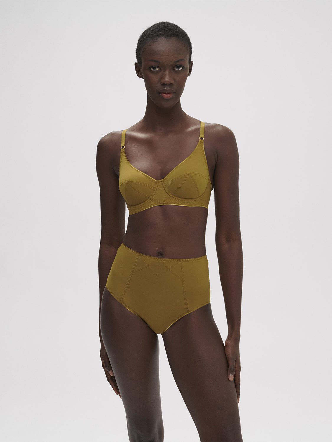 Artifice Underwire Plunge - Bronze – Simone Pérèle
