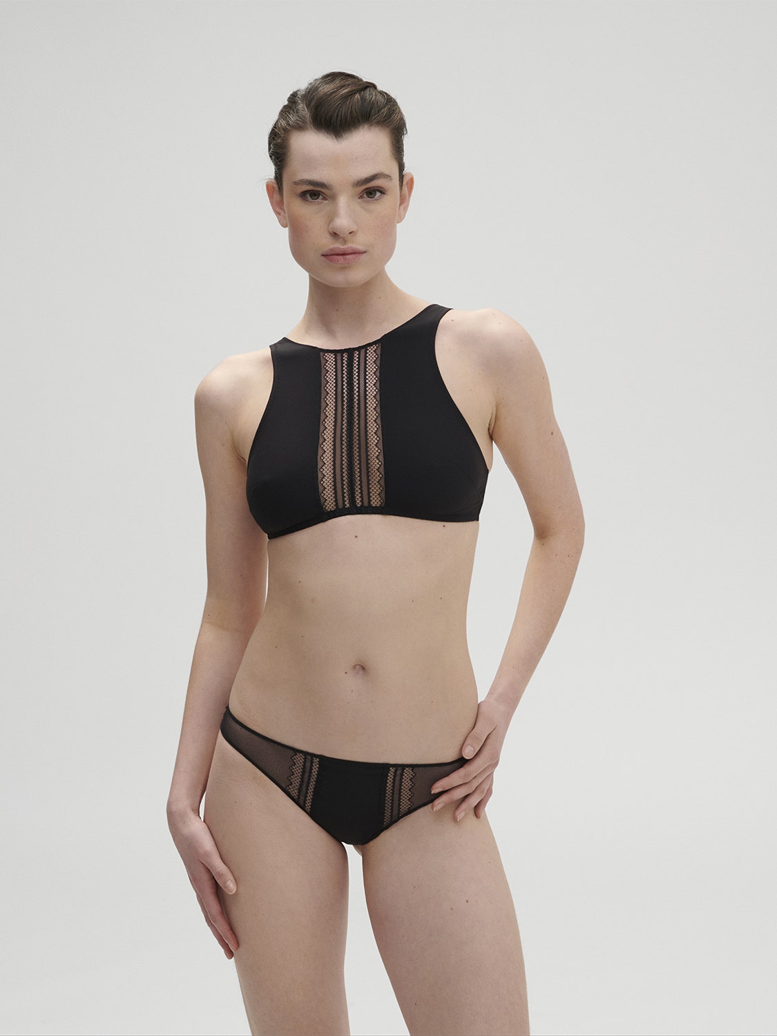 S～M★Simone Perele　シモーヌ ペレール ブラキャミ　/ブラトップ Simone Pérèle | Olympe Bralette - Black