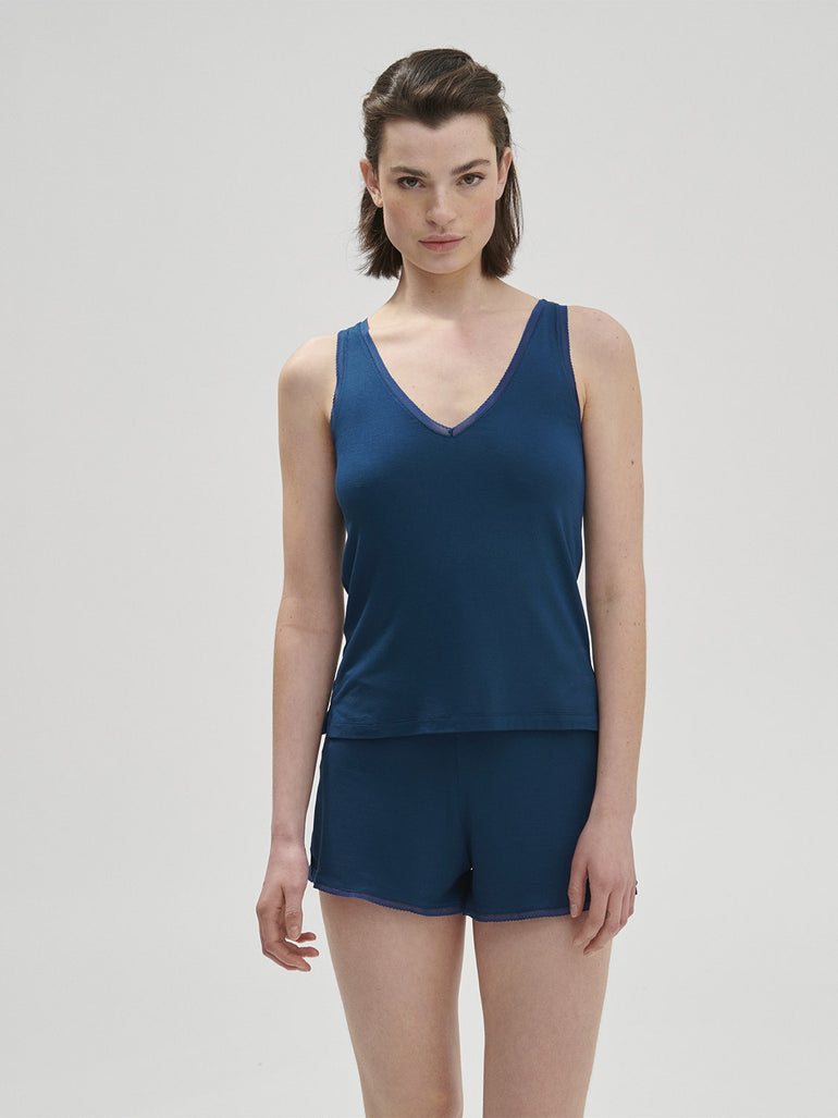 Aurore Short Poseidon Blue Simone Perele