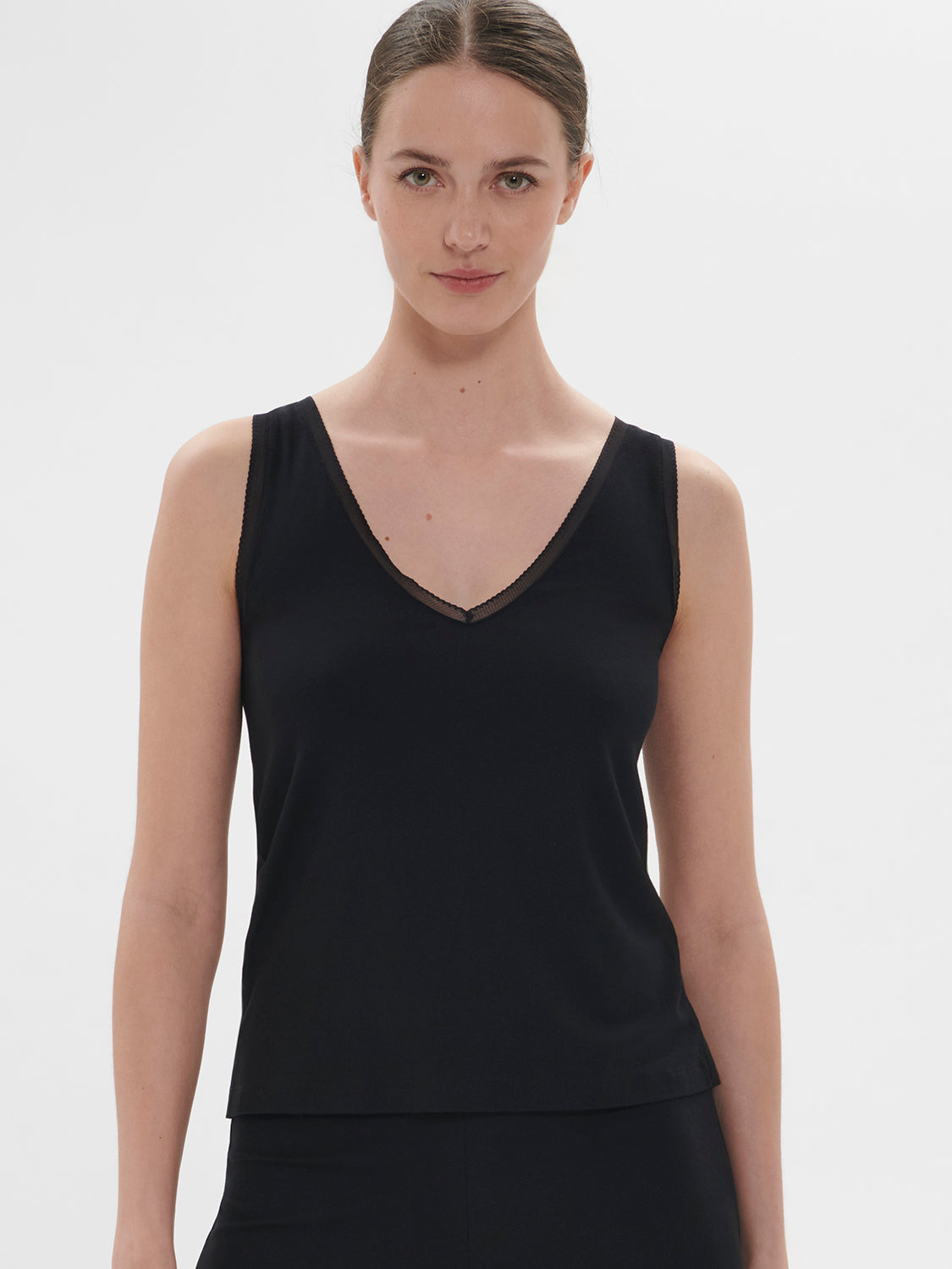 Simone Perele Aurore Sleeveless Tank Black