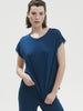 Aurore Short Sleeve Top Poseidon Blue Simone Perele