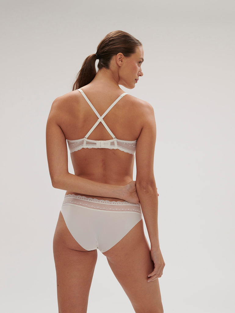 Destinée Demi Bra Ivory Simone Perele