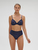 Thelma Retro Brief Panty Midnight Blue Simone Perele