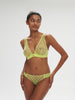 Rose Underwire Triangle Bra Lime Simone Perele