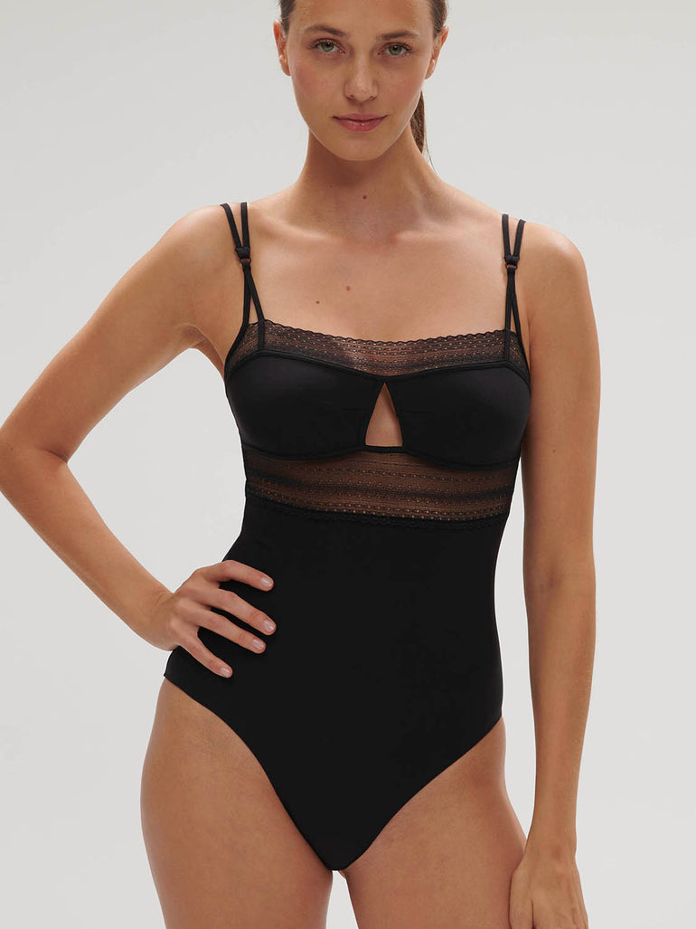 Pia Bodysuit Black Simone Perele