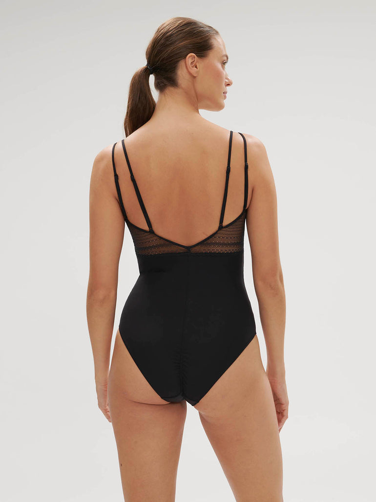 Pia Bodysuit Black Simone Perele