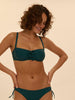 Paloma Underwire Bandeau - Emerald