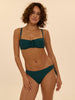 Paloma Underwire Bandeau - Emerald