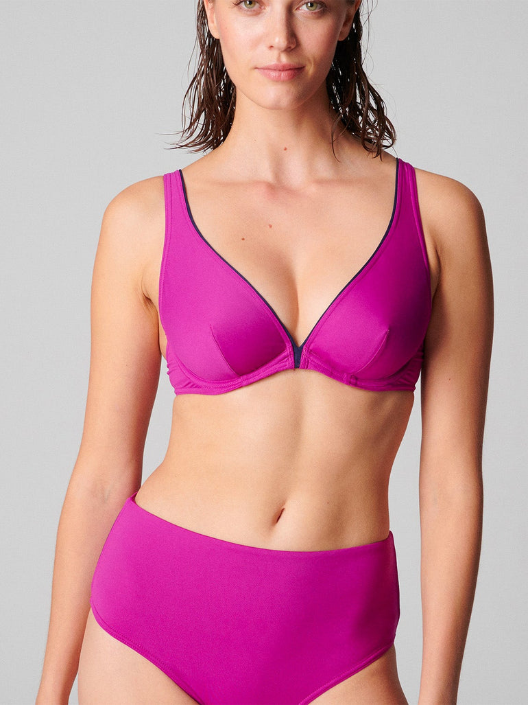 Calysta Underwire Plunge Swim Bougainvillea Simone Perele