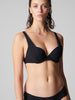 Mantra Push-Up Bikini Top Swim Black Simone Perele