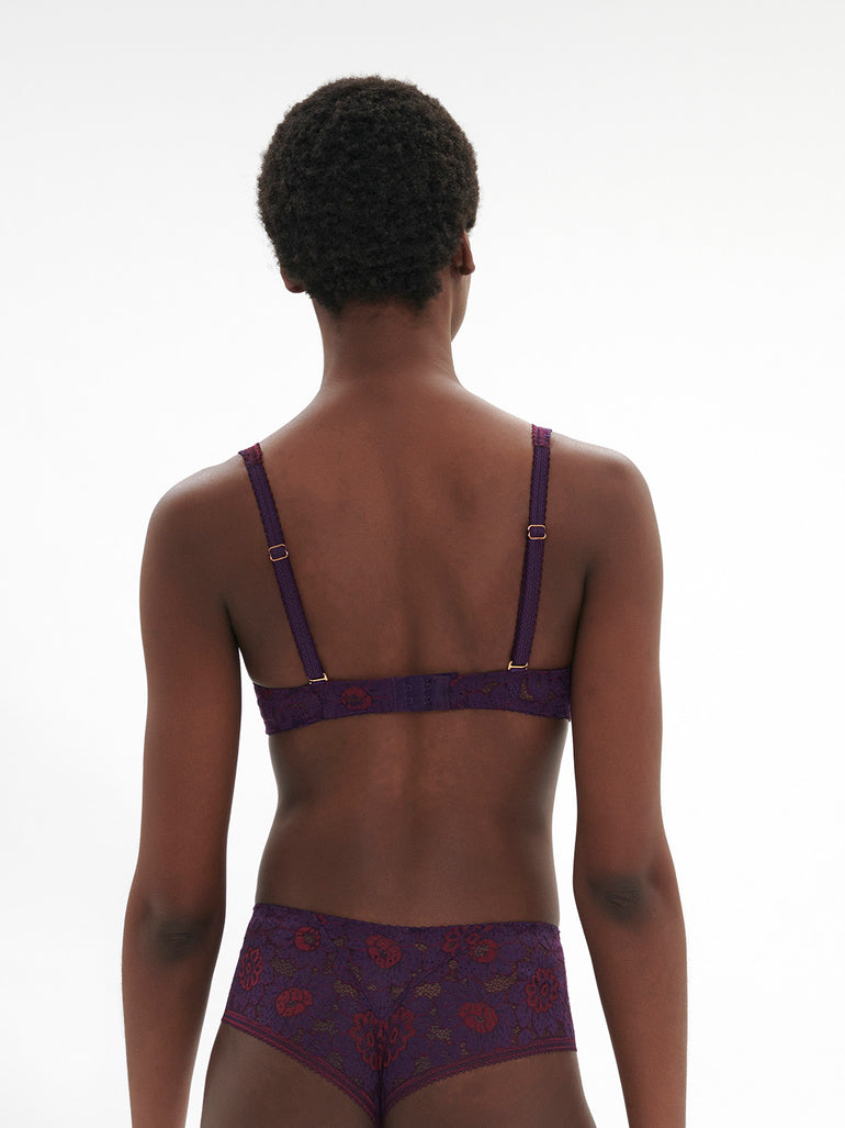 Festive Bralette Euphoria Purple Simone Perele