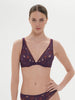 Festive Underwire Triangle Bra Eurphoria Purple Simone Perele