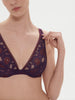 Festive Underwire Triangle Bra Eurphoria Purple Simone Perele