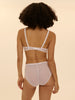 Intrigue Full Coverage Plunge Bra White Simone Perele