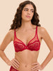 Intrigue Full Coverage Plunge - Opera Red
