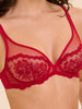 Intrigue Full Coverage Plunge - Opera Red