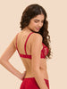 Intrigue Full Coverage Plunge - Opera Red