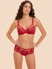 Intrigue Full Coverage Plunge - Opera Red
