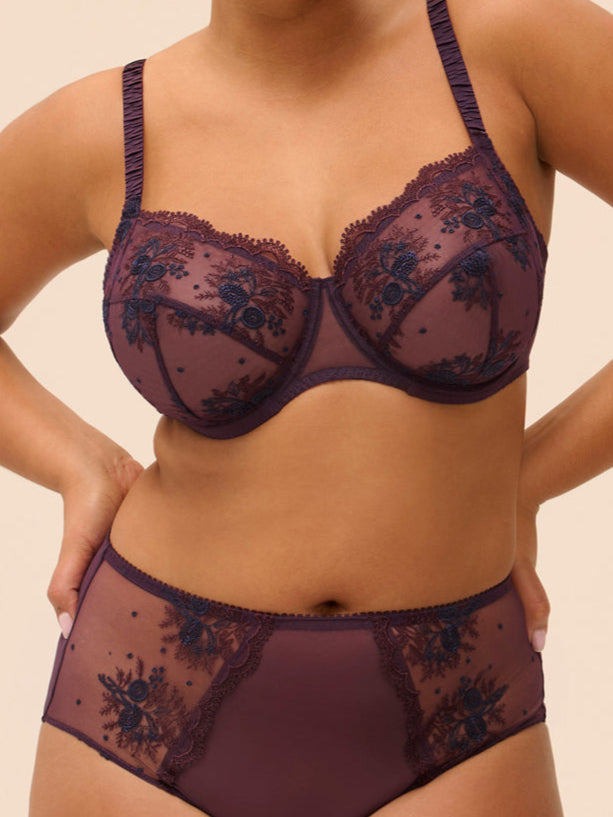 Intrigue Full Cup Bra Fig Simone Perele