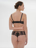 Intrigue Sheer Demi Bra Black Simone Perele