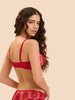 Intrigue Sheer Demi - Opera Red