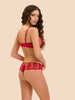 Intrigue Sheer Demi - Opera Red