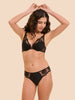 Intrigue Triangle Contour Bra Black Simone Perele