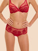 Intrigue Boyshort - Opera Red