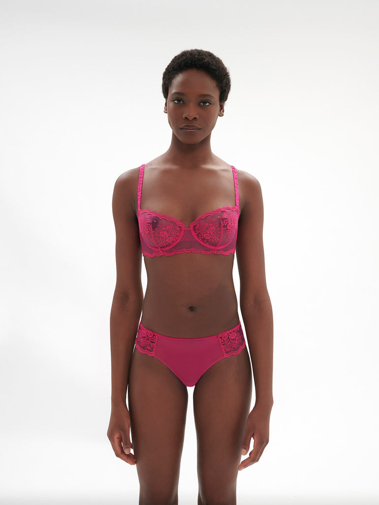 Intrigue Tanga Panty Disco Pink Simone Perele