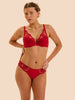 Intrigue Bikini - Opera Red