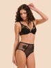 Intrigue Retro Brief Panty Black Simone Perele