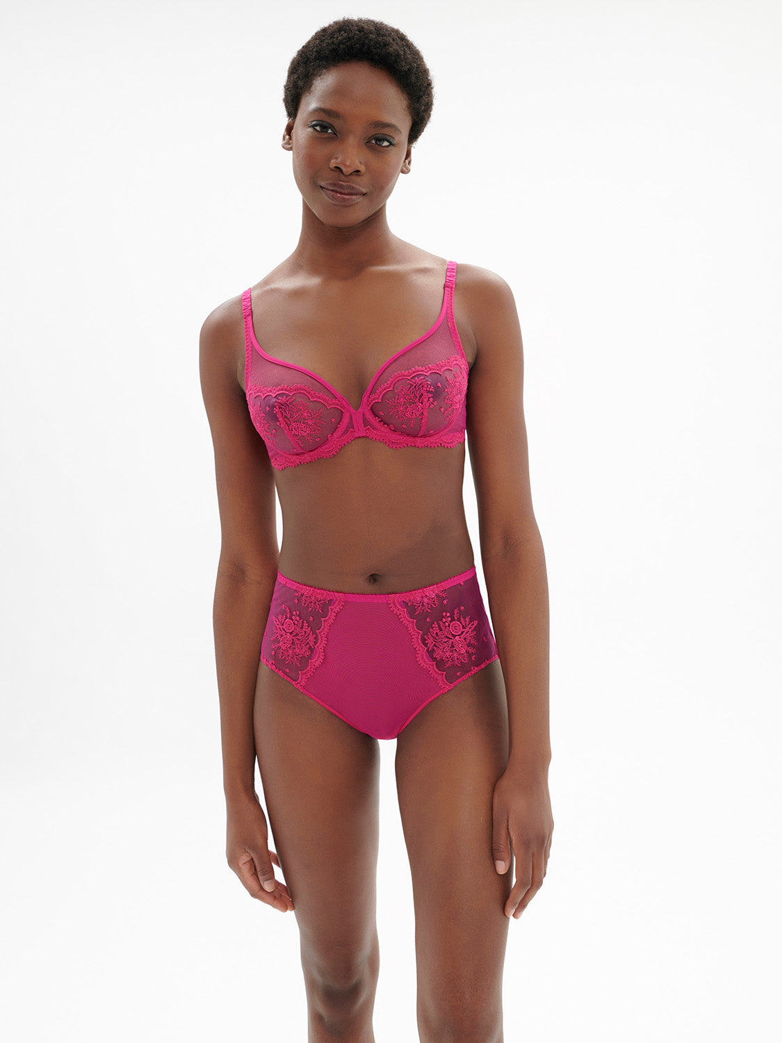 Intrigue Retro Brief - Disco Pink – Simone Pérèle