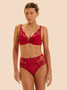 Intrigue Retro Brief - Opera Red