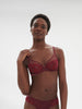 Scenario Full Coverage Plunge Spinel Red Simone Perele