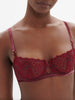 Scenario Sheer Demi Spinel Red Simone Perele