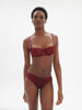 Scenario Sheer Demi Spinel Red Simone Perele