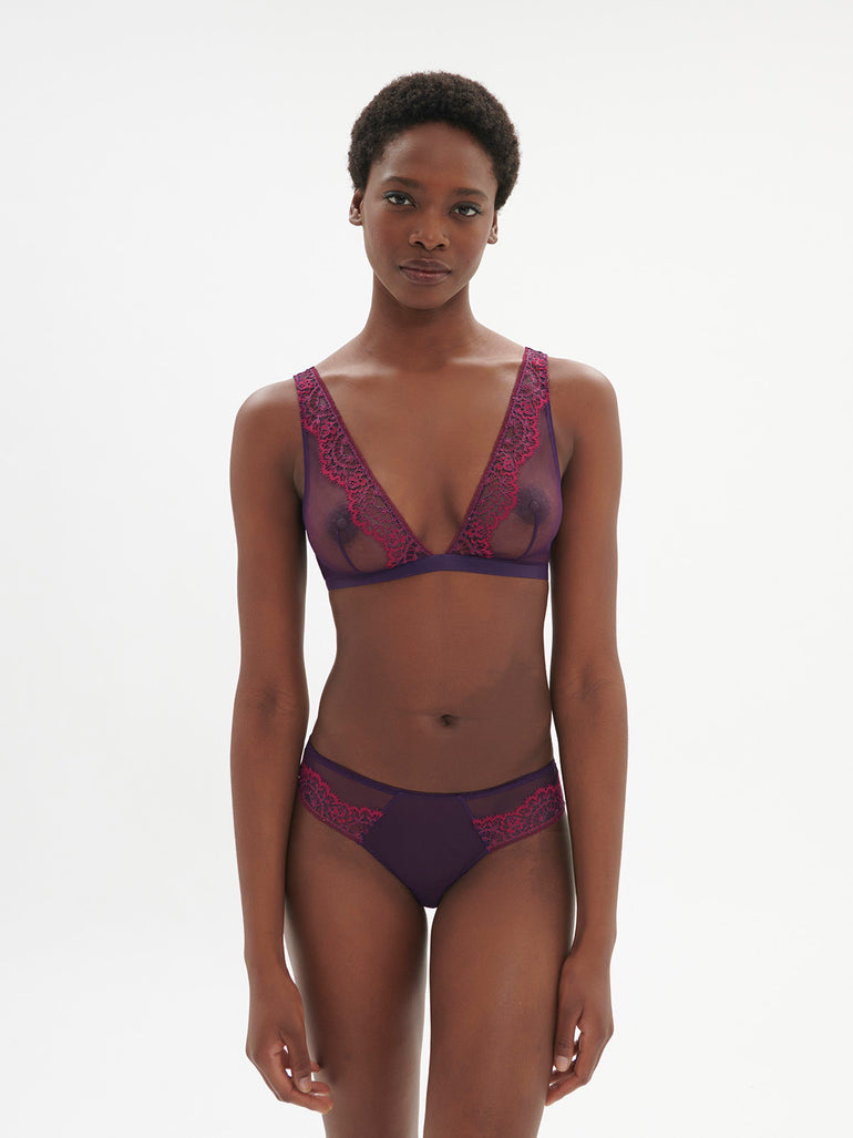 Celeste Bralette Euphoria Purple Simone Perele