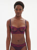 Celeste Sheer Demi Bra Euphoria Purple Simone Perele