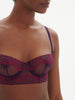 Celeste Sheer Demi Bra Euphoria Purple Simone Perele