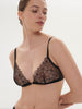 Jeanne Bralette Black Simone Perele