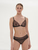 Jeanne Bralette Black Simone Perele